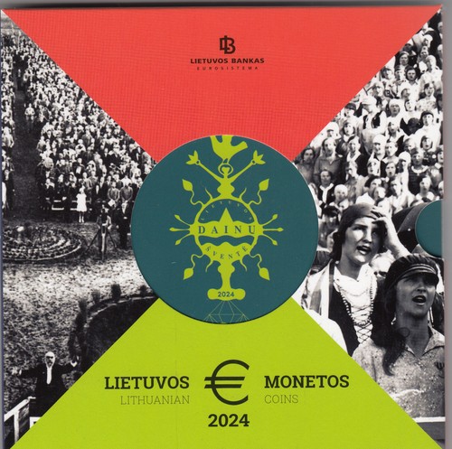 Litauen 2024 kursmünzensatz - litauen,