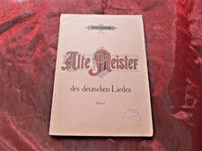 ALTE MEISTER des deutschen