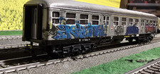 SELTEN☆ MÄRKLIN H0 PERSONENWAGEN ☆BLECH ☆GRAFFTI ☆   PAINTED EVP 