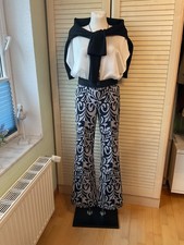 Tolle Hose von CAMBIO Modell Francis grau/schwarz Gr. 38