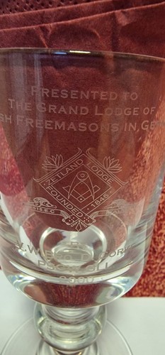 Freimaurer logenglas große - freimaurer-logenglas,