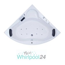 Whirlpool Eckbadewanne