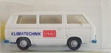 Wiking Werbemodell 1:87 VW T3 Bus Stulz Klimatechnik weiß/blau