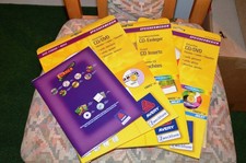 DVD Etiketten, Avery Zweckform,  Aufkleber für CDs, Einleger für Hüllen