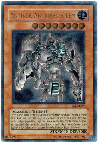 Antiker antriebsgolem - yu-gi-oh,
