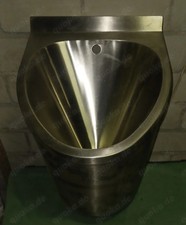 Edelstahl Urinal ohne Zubehör Unbenutzt Unverbau V2A Pinkelbecken