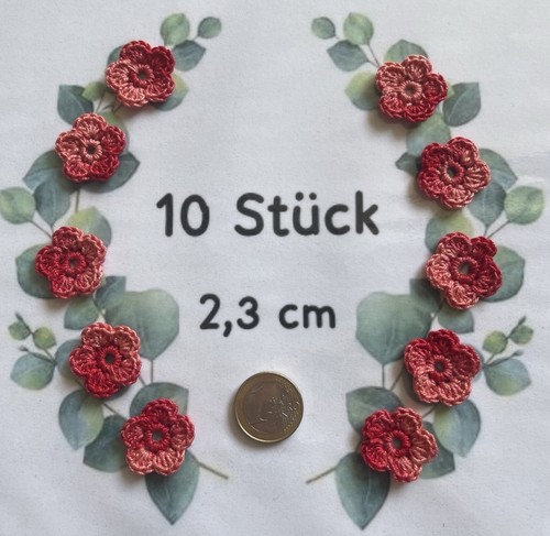 Rot mix 10 kleine - mix, 🌸
