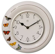 Küchenuhr Schmetterlinge