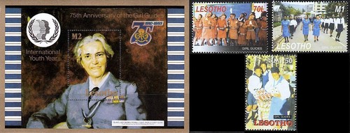 Lesotho 1985 mädchen - 1985,