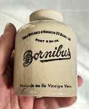 Alter Werbe Senftopf aus