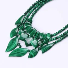 ECHT MALACHIT *** Collier