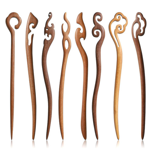 Stück holz haarstäbchen - stück,