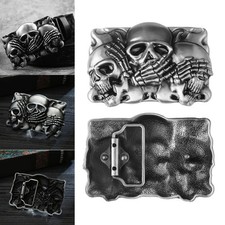 GÜRTELSCHNALLE METAL SKULL