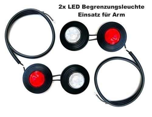 Led begrenzungsleuchte - 2x,