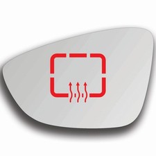 Spiegelglas Links Beheizbar für Volkswagen Passat Alltrack 2010 - 2015