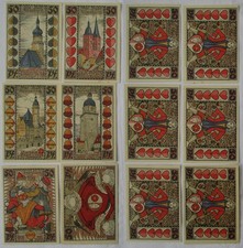 6x 50 Pfennig Banknoten