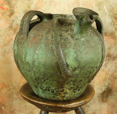 Antiker französischer grüner