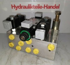 Atos DHI-0711 23 Hydraulikventil Steuerblock 12V 9282 0808 6 Funktionen Neu/New