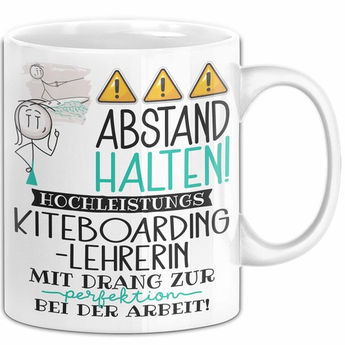 Kiteboarding lehrerin tasse - kiteboarding-lehrerin,