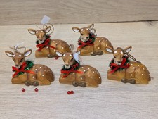 5 hängende Weihnachtsdeko