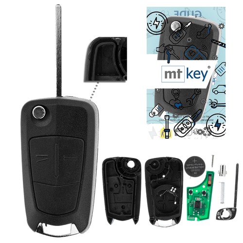 Mtkey klapp schlüssel 434mhz - mtkey,