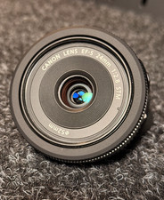 Canon EF-S 24mm f/2.8 STM Pancake Objektiv – Top Zustand