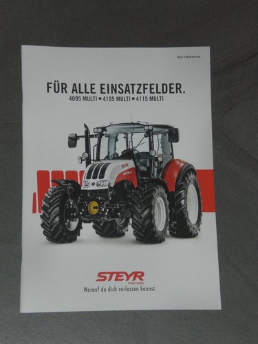 Steyr multi traktoren - multi, prospekt