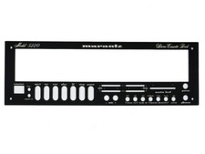 Marantz 5220 Receiver Frontplatte Faceplate (Face Plate) schwarz graviert