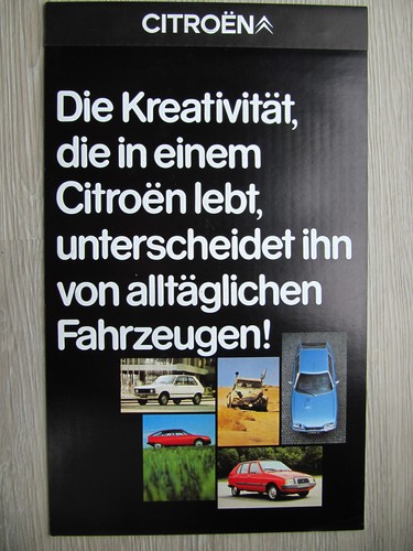 Citroen kalender 1979 - kalender,