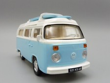 VW T2b Camper 1973 1/43 Norev 841100 Volkswagen T2 Combi Light Blue Bulli Bus