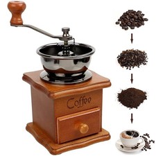 Handkaffeemühle aus Holz