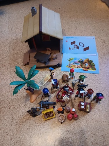 Playmobil blockhaus 7099 und - blockhaus,