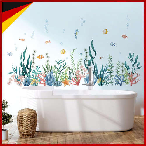 Wandtattoo unter dem meer - dem,
