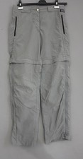 Schöffel Funktionshose Hose Gr. 40 Grau Outdoor Berg Wandern Zipp-Off Bermuda