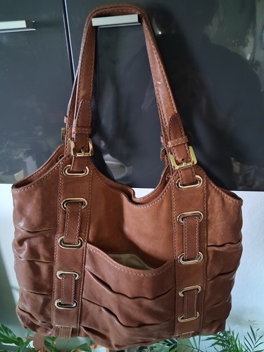 Echtledertasche shopper braun - echtledertasche,