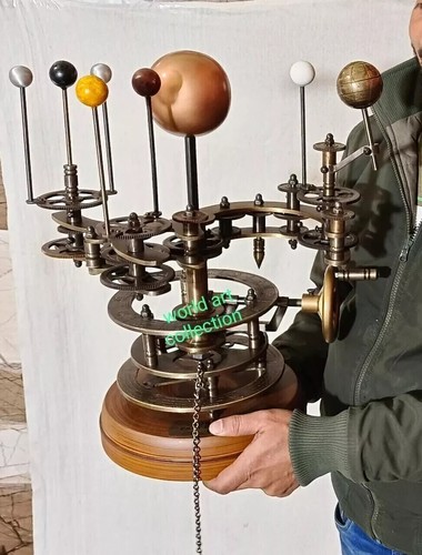 Antik messing orrery - messing,
