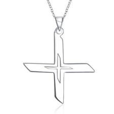 Unisex Silber Ninja Stern