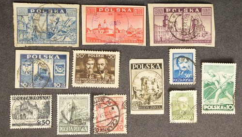 Polen historische briefmarken - polen,