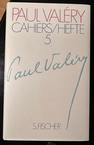 Paul valéry cahiers hefte - paul,