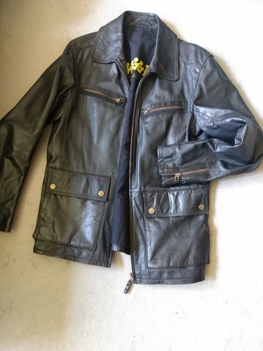 Strellson lederjacke schwarz - strellson,