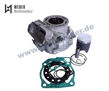 Suzuki RM 250 250ccm Zylinder honen Wössner Kolben Zylinderkit Bj.03-12