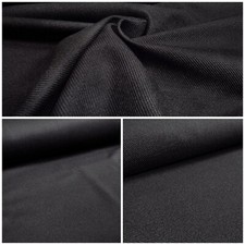 Möbelstoff Polsterstoff Bezugsstoff Web Stoff Köperähnliche Struktur Schwarz