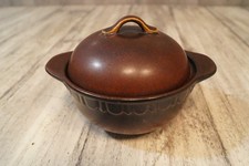 Friesland Katen Geschirr braun kleiner Topf mit Deckel
