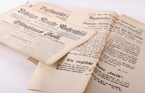 Zeitungen plauen 2 - plauen,