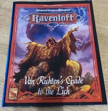TSR AD&D 2nd Edition Van