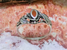 Kinderring Ring Stein rot 925