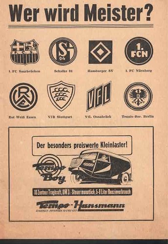 Fussball programmheft 51 52 - fussball-programmheft, 51/52