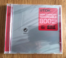 10x TDK CD-R Metallic Disc 90 Minuten 800 MB Audio Rohlinge HC-R90CMEB - NEU