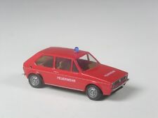 (YG-36) Brekina 25507 VW Golf 1 Feuerwehr ELW in OVP