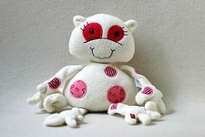 Esprit Katze weiß rosa Schlenker Stofftier Plüschtier Kuscheltier Sigikid (T174)